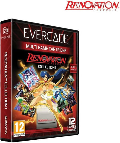 Cartridge Renovation Evercade EFIGS