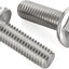 Tornillos hex con brida acero inox 304 10 pzas