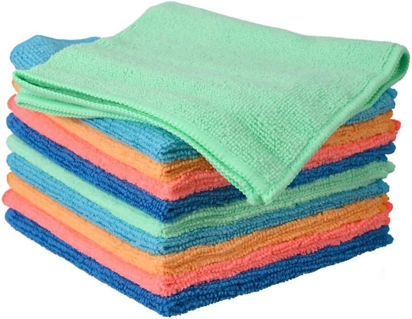 Paños microfibra codificados colores multiusos baño cocina