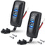 2 Pzas enchufe USB doble 18W QC3.0 y 30W PD3.0