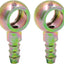Adaptador manguera combustible 0.236pulg 0.472pulg 2unids