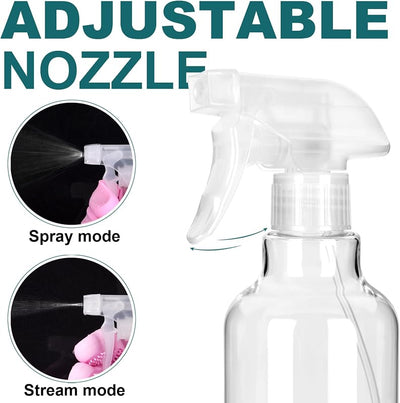 Botellas spray plástico 16.9oz 2uds limpieza mascotas