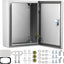Caja eléctrica metal IP65 resistente agua 18x14x8
