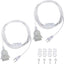 Cable luz colgante E26 con enchufe 15pies set 2