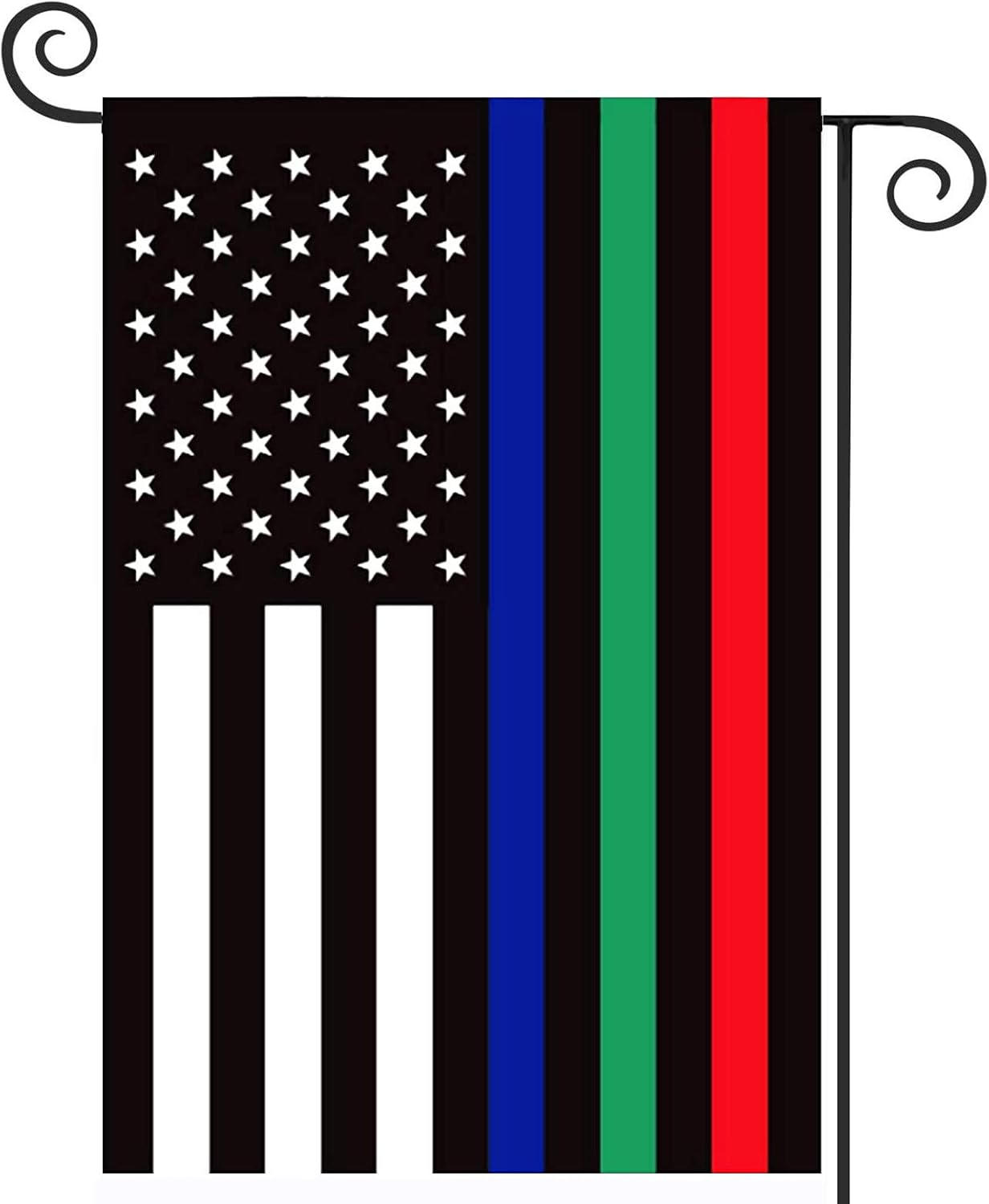 Bandera EE.UU. 12x18pulg jardín doble cara