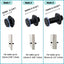 Escotilla cable RV comp Starlink Ethernet Coaxial 35mm Negro