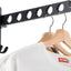 Escurridor ropa pared negro 1 pack ahorra espacio