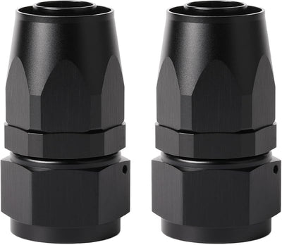 Adaptador manguera aluminio negro 2 Pzas