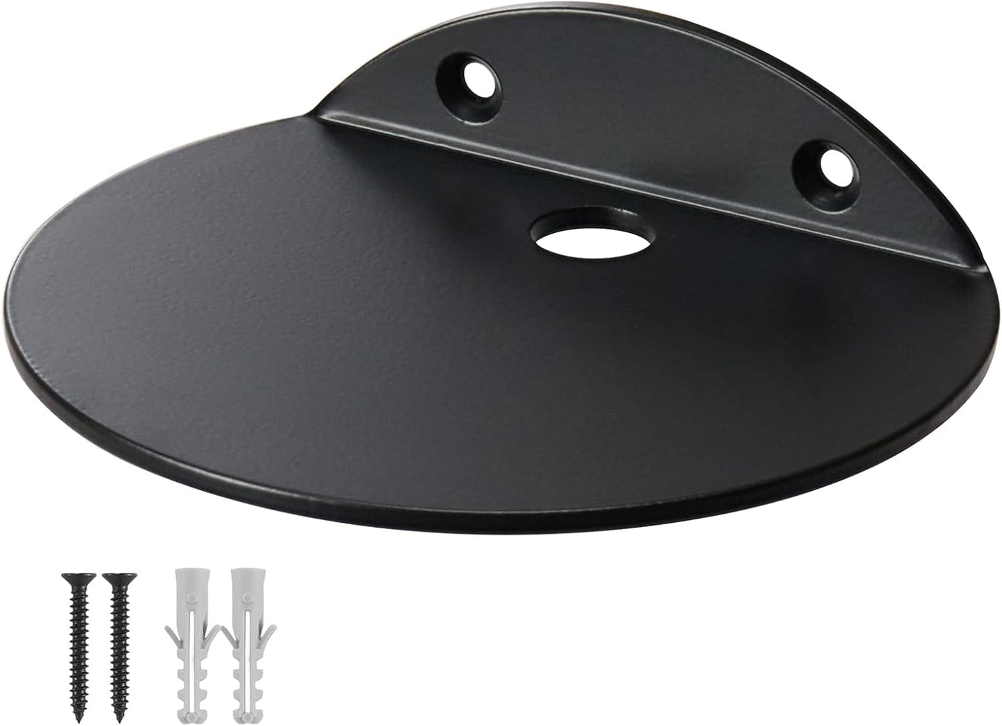 Estante flotante pared aluminio 4.7" Negro