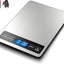 Báscula cocina digital 1g/0.1oz 22lb acero inox vidrio templado