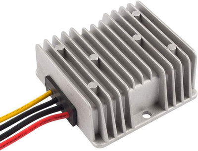 Convertidor voltaje DC12V a DC19V 6A 114W impermeable