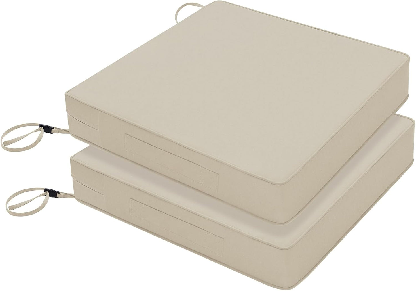 Cojines silla patio 24x24pulg impermeables para exteriores