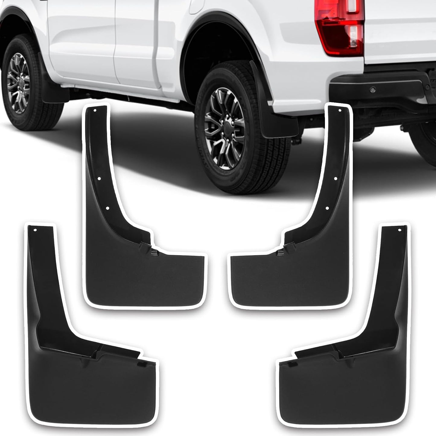 Guardabarros Ford Ranger 19-23 4 Unidades