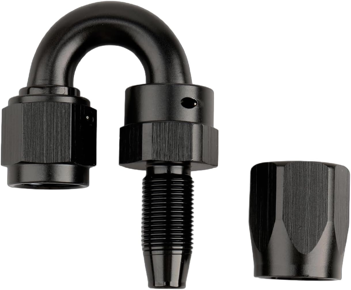 Adaptador AN6 manguera aceite 9/16x18 rosca reutilizable