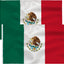 2 Banderas México 3x5ft Poliéster Ojales Latón