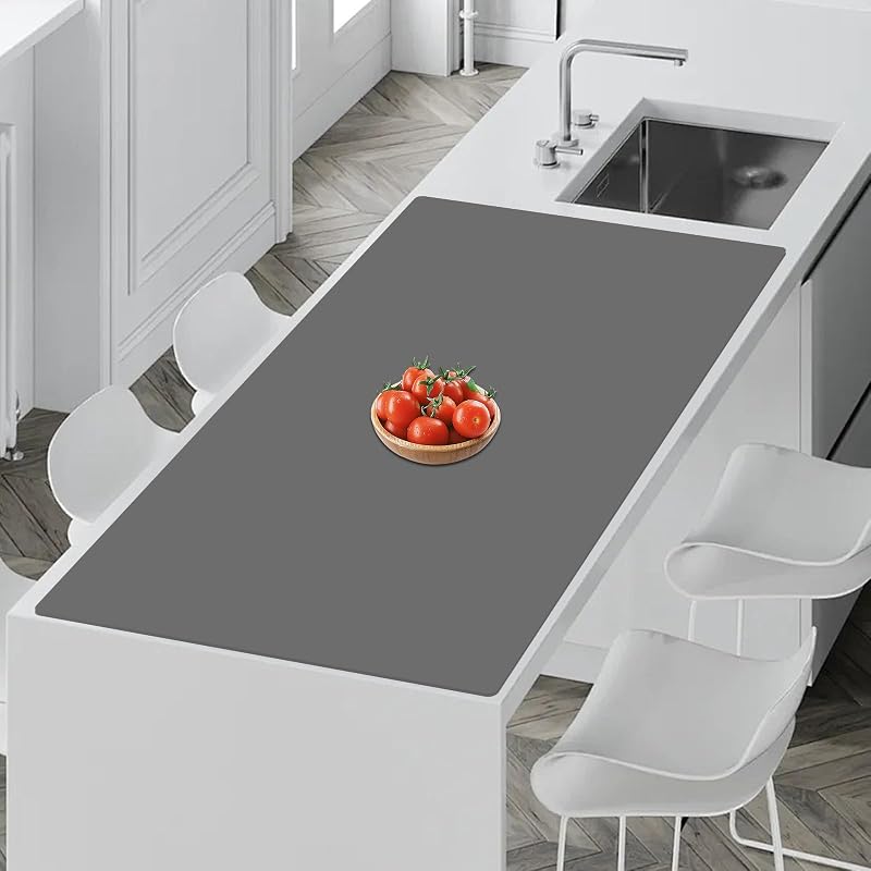Tapete silicona cocina 35.4x23.6pulg antideslizante