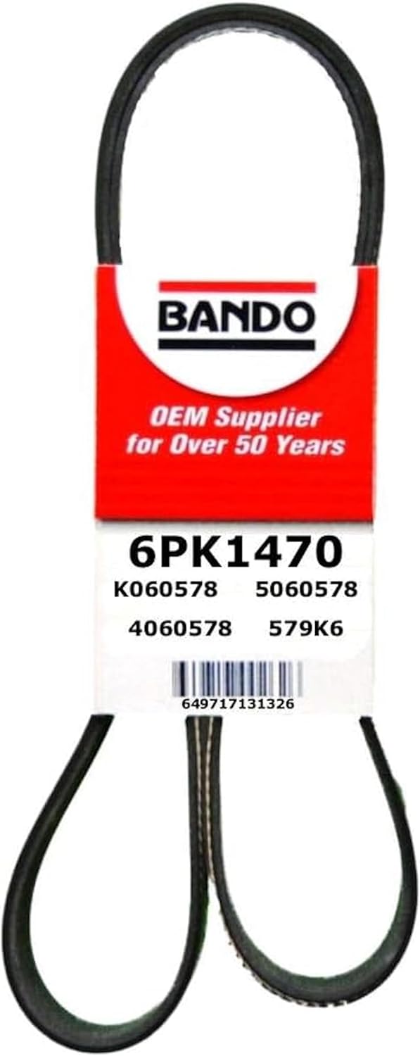 Correa Serpentina OEM 6PK1470 para Motor de Automóvil