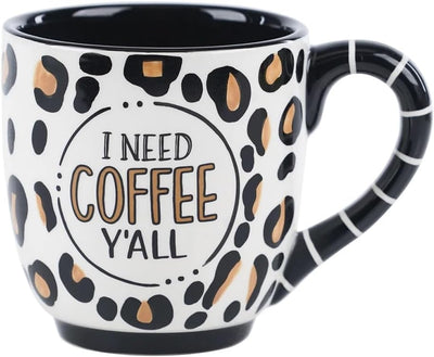 Tazas café/sopa jumbo cerámica 16oz pintadas a mano