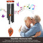 Campanas viento conmemorativas 32pulg duelo memoria
