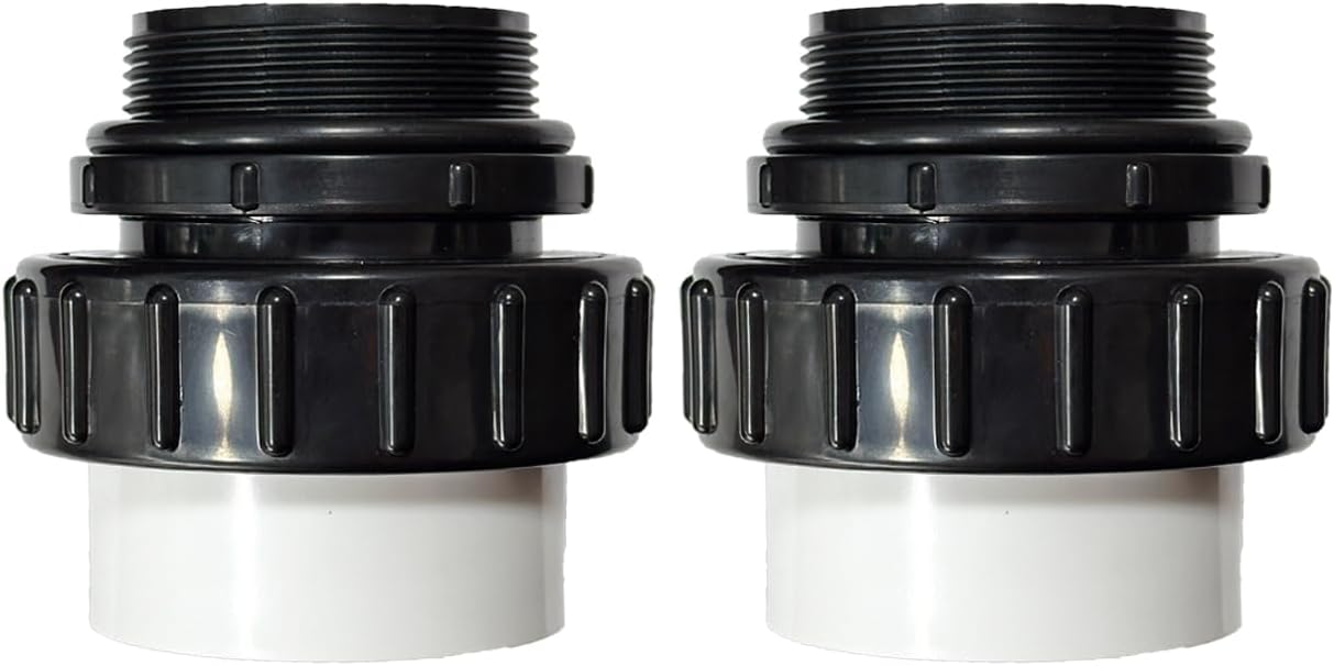 2 Uniones MIP x PVC 21063-200-000 para Bombas Piscina