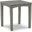 Mesa auxiliar visola color gris