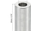 Espaciadores acero inox M5 5 Pzas