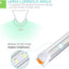 Luz LED tienda forma V 25W 3100lm 6500K set 2