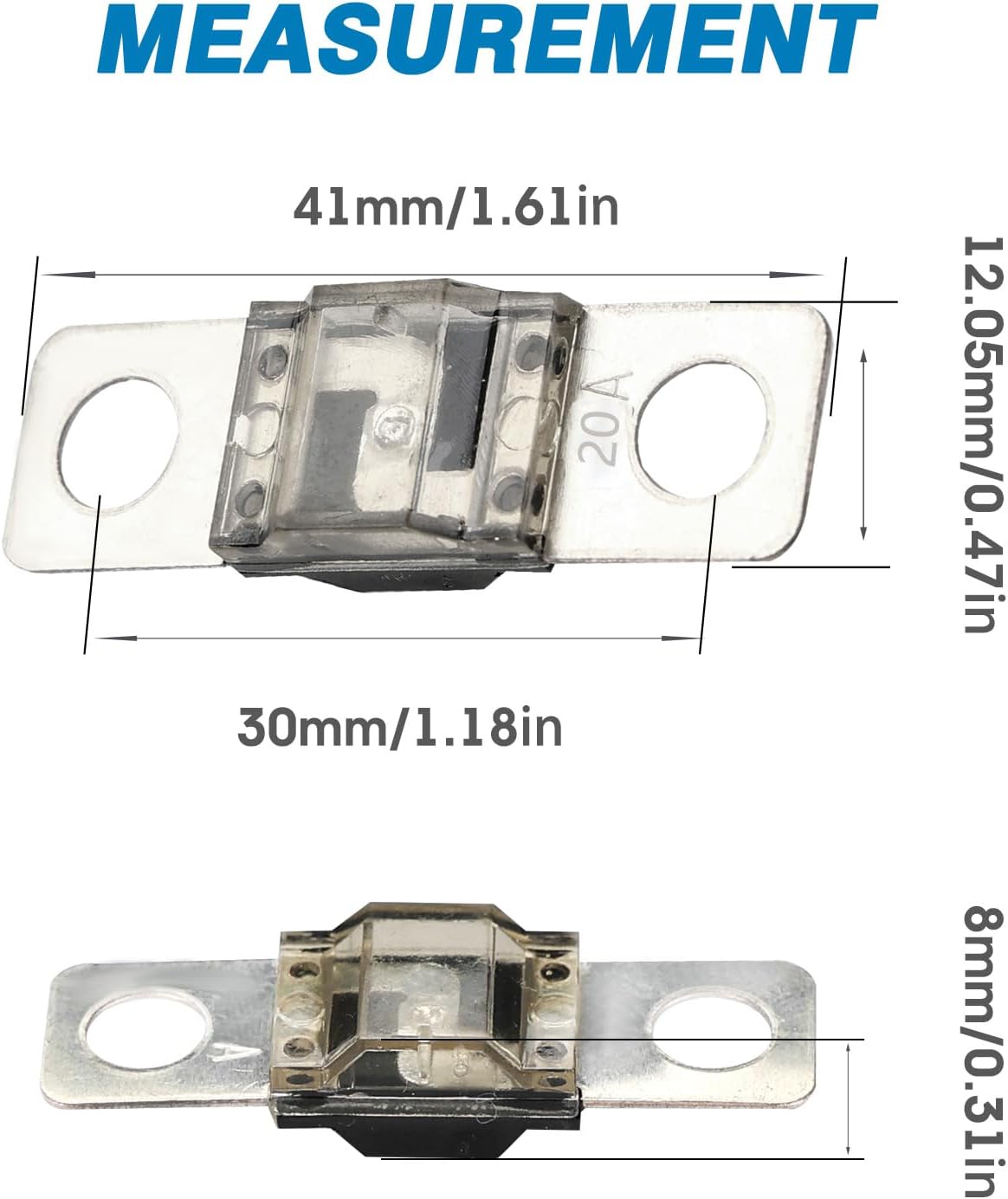 Fusible 20 A SMD Pack 3