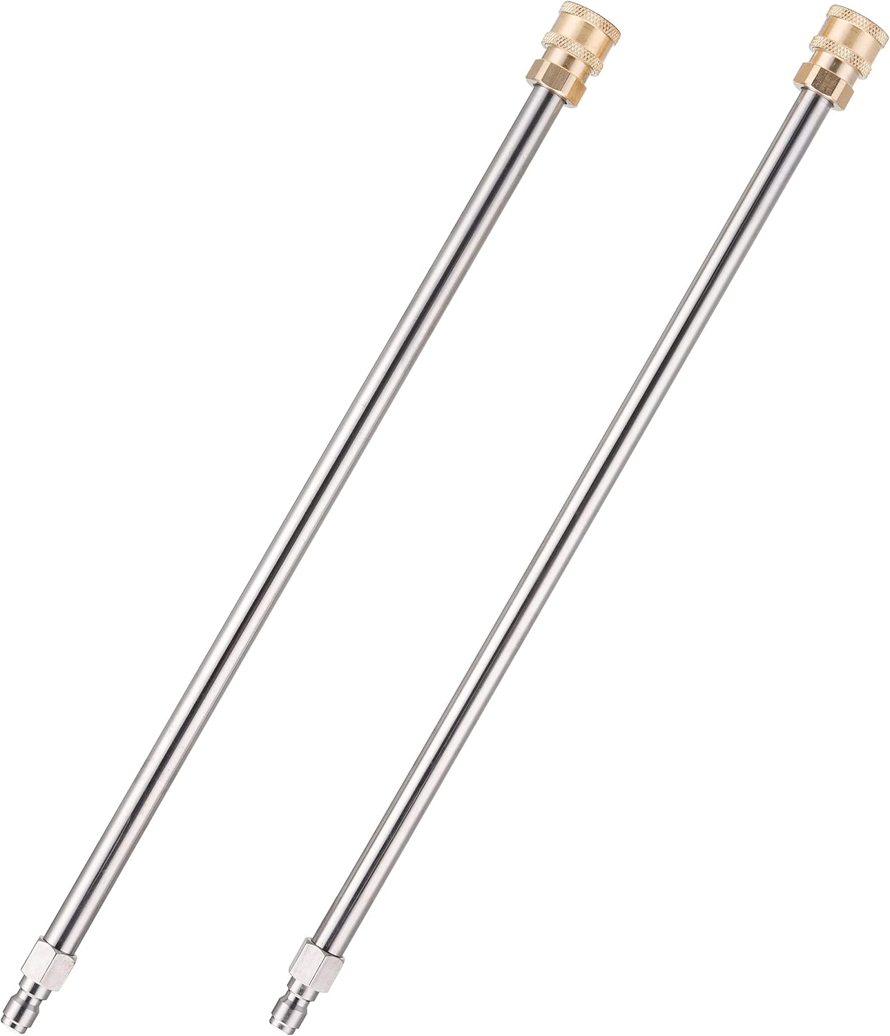 Varita extensión lavadora 17" conexión 1/4" 4000PSI set 2