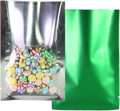 Bolsas Mylar transparentes abiertas 2.8x3.9" 100 Uds