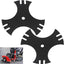 2 Cuchillas 3 Puntas 79cc Comp Earthquake 41273 para Bordear