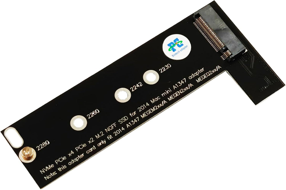 Tarjeta SSD NVMe M.2 para Mac Mini A1347