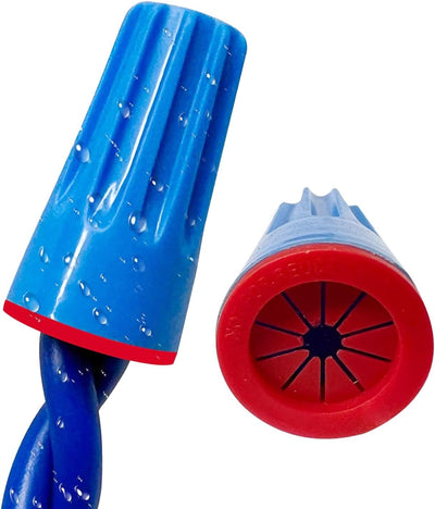 Conectores cable impermeables paisajismo 100 pzas kit empalme