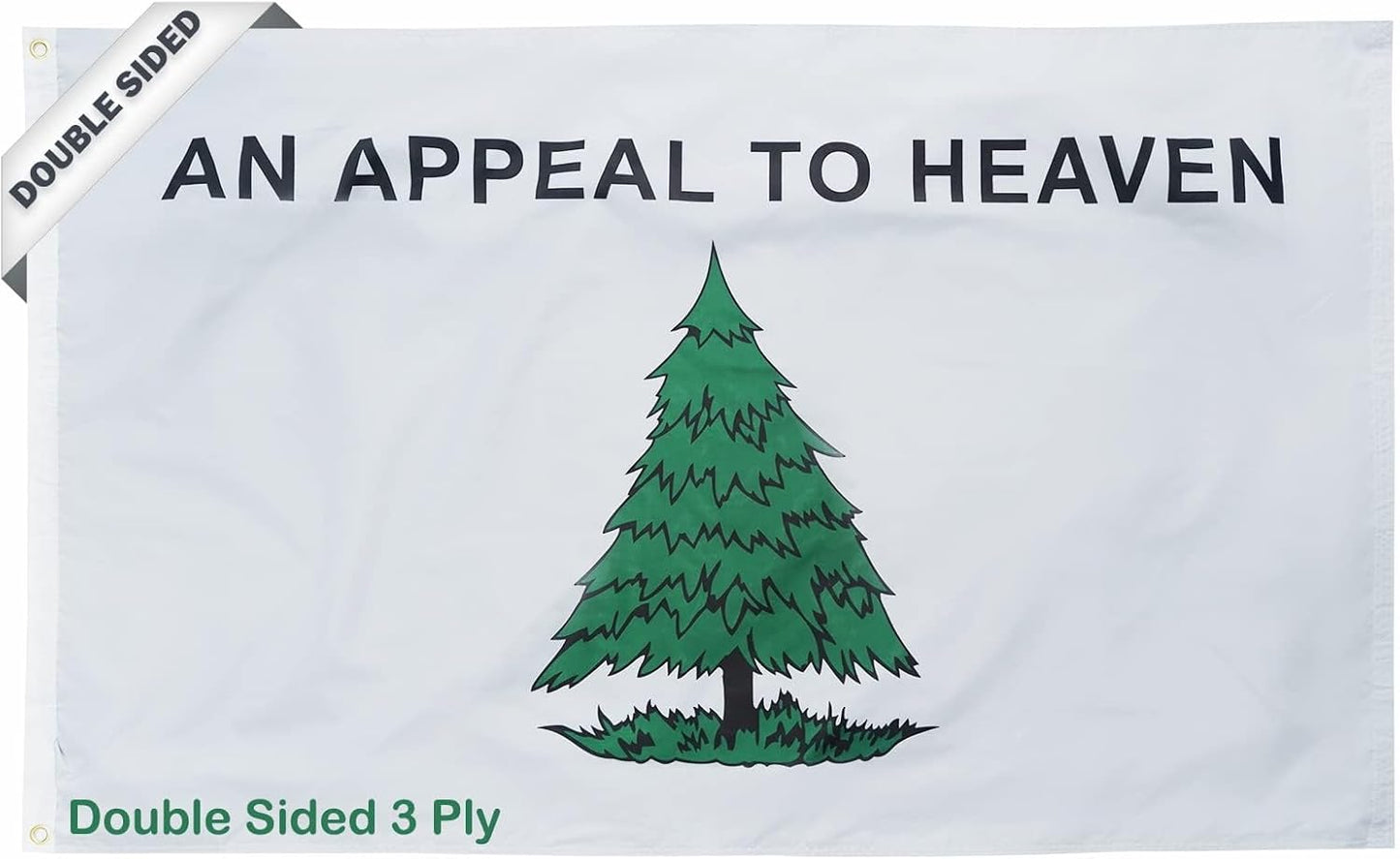 Bandera doble cara 2x3ft poliéster duradero con ojales latón