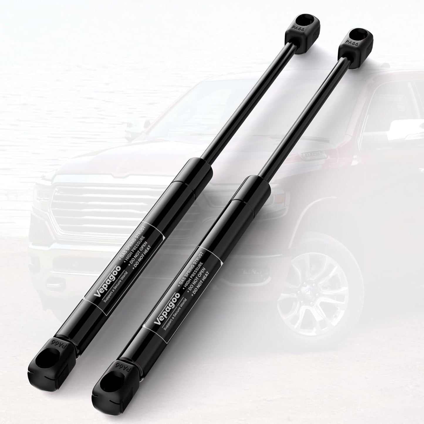 Amortiguadores capó delantero Dodge Ram 09-20