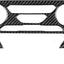 Cubierta panel central Ford Ranger XLT fibra carbono negro