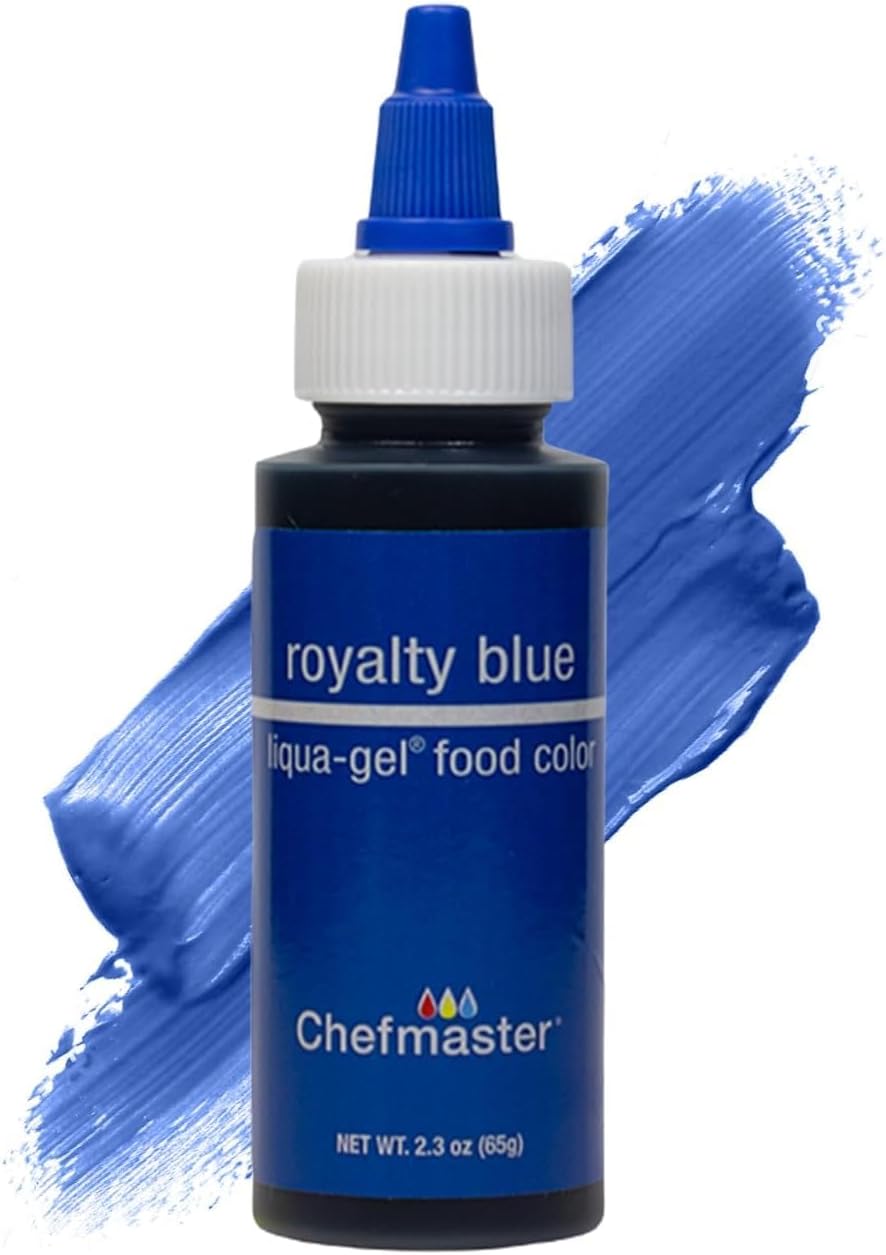 Colorante Alimenticio Chefmaster Azul Real Rojo Sin 3 2.3oz