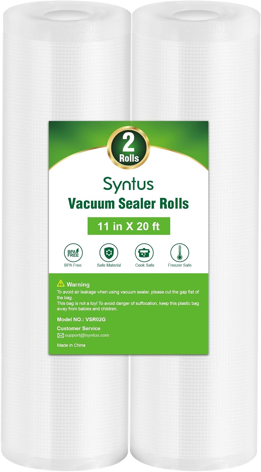 Bolsas selladoras al vacío 28x6m paq 2 rollos grado