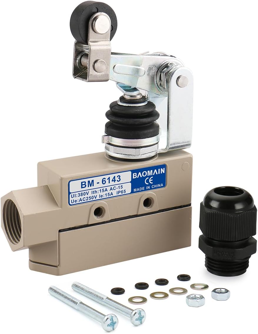 Interruptor límite sellado 15A/250VAC IP65 CE