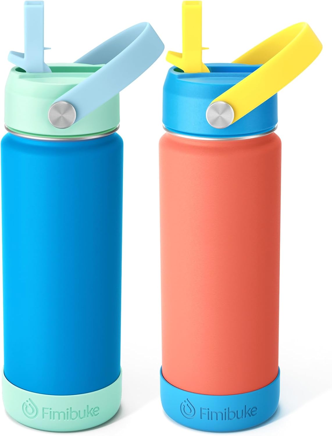 Botella agua niños 18oz sin BPA acero inox 18/8