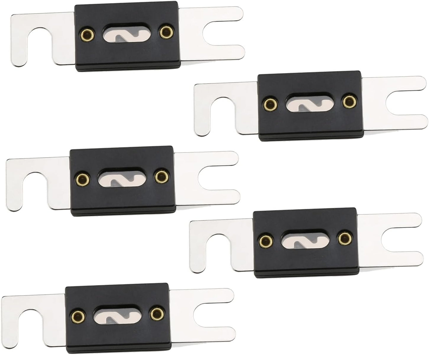 Fusibles ANL níquel 350A para audio coche pack 5