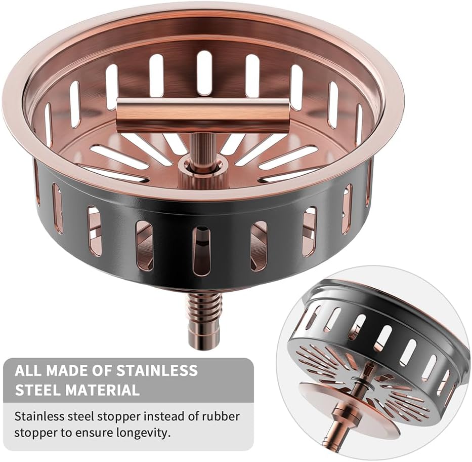 Colador drenaje fregadero acero inox 3.5pulg