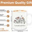 Taza cerámica cristiana con versículos para café y té