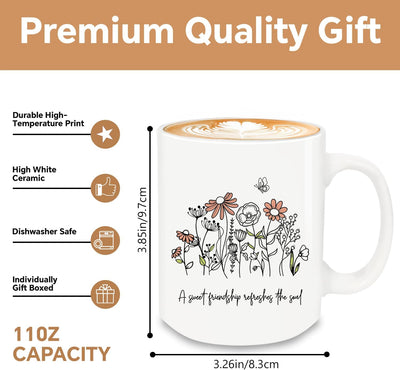Taza cerámica cristiana con versículos para café y té