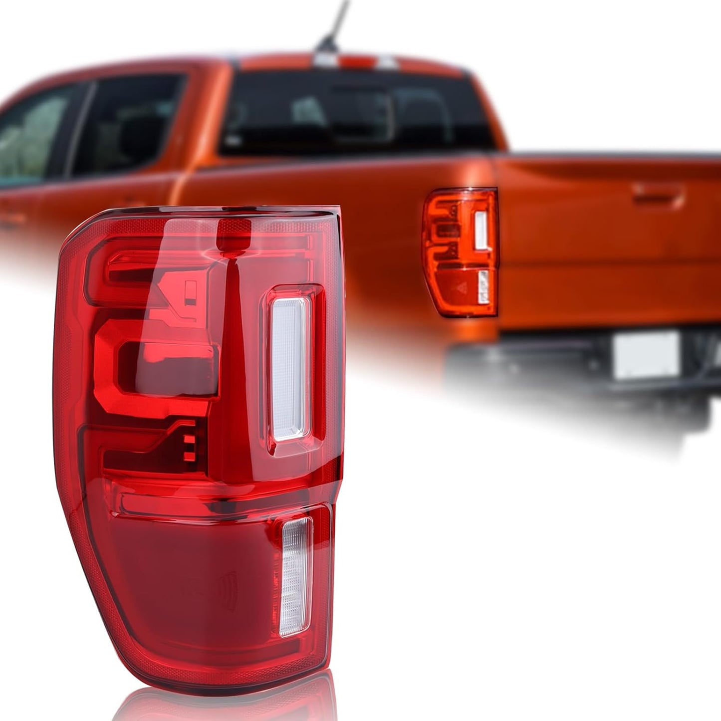 Lámpara trasera LED comp Ford Ranger 19-23 izq conductor