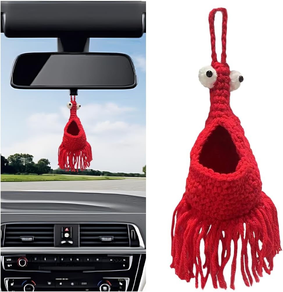 Colgante coche tejido a mano alienígena universal