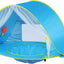 Tienda playa bebé UPF50 con toldo piscina fácil instalar