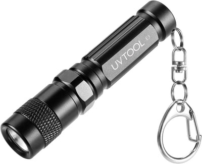 Linterna LED AAA IPX8 impermeable con llavero 120 lúmenes