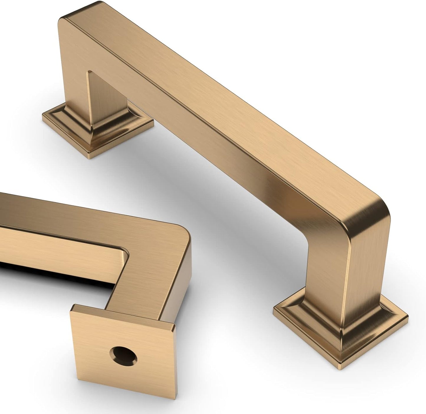 10 Manijas Gabinete 3pulg Bronce Champán