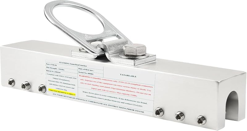 Anclaje techo sin taladro OSHA ANSI ligero permanente